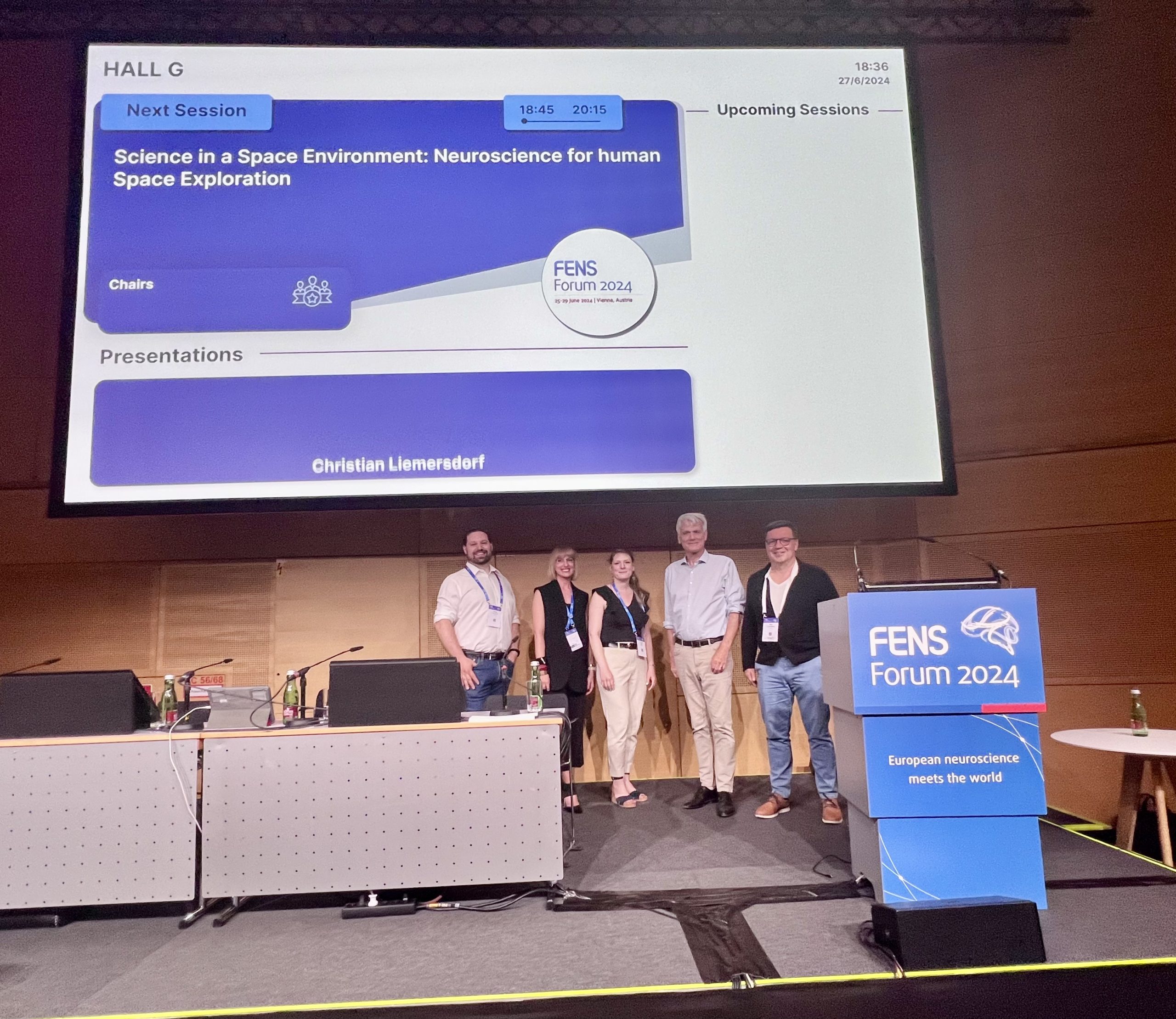 ESA Networking session at FENS2024